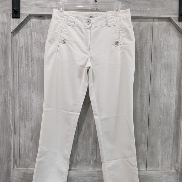 Walter Genuin Pants - Walter Genuin White Golf Slacks